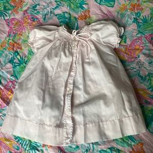Smock Newborn Dress